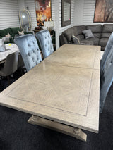 Shop display Marilyn Beige Extendable Dining Table (Seat 6-8)