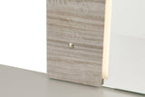 Jules Dressing Chest 6 Drawer - Grey