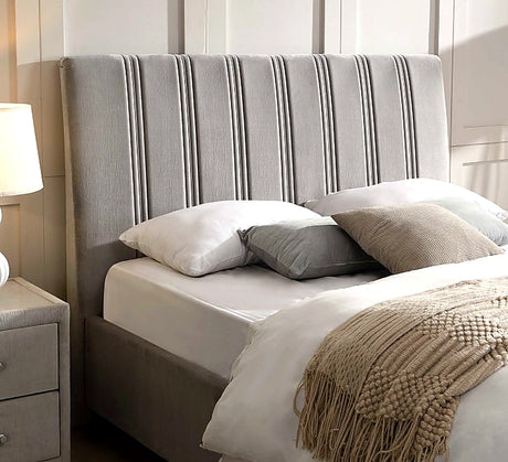 Minimalist upholstered bed frame NI architectural design furniture store ni