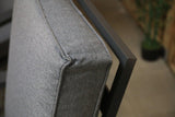 Barcelona Aluminium Lounge Dining Set inc Adjustable Table