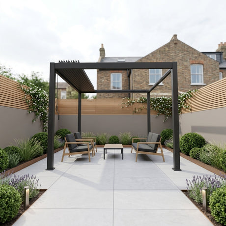Nova Titan SkyView Manual Retractable Pergola – Furniture Store NI
