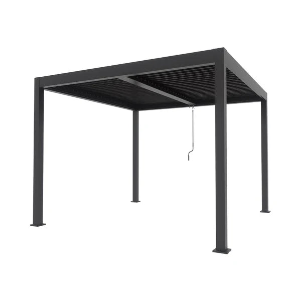 ATHENA 4X3 ALUMINIUM PERGOLA WITH MANUAL LOUVRES