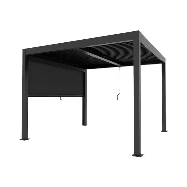 ATHENA 4X3 ALUMINIUM PERGOLA WITH MANUAL LOUVRES