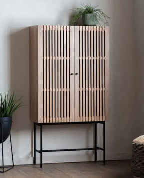 Okayama 2 door cocktail cabinet – view 2