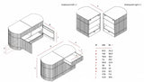 Transformer Round Sideboard