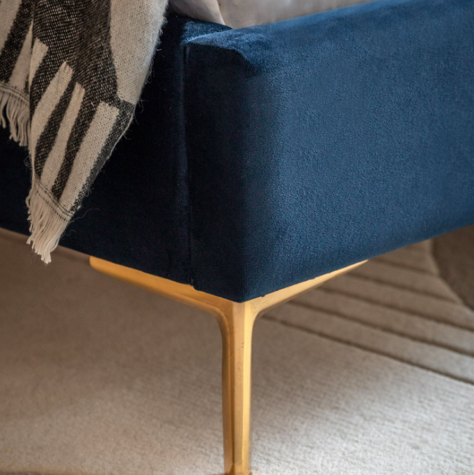 Kensington Bedstead - Indigo