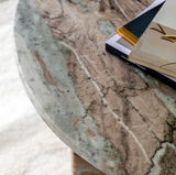 close up of natural amalfi table