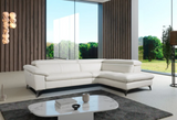 Iris Italian Leather Sofa Suite