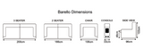 Belray Reclining Sofa Suite - 3+2