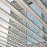 Nova Hilton Aluminium Pergola in Pebble
