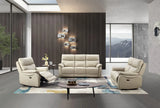 Hanley 3+2 Power Recliner Sofas, Tan Leather
