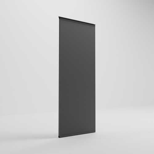 Nova Titan Aluminium Solid Insulated Side Panel - Graphite Grey | Privacy & Weather Protection