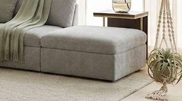 Alexandra Modular Corner Sofa & Footstool - additional view