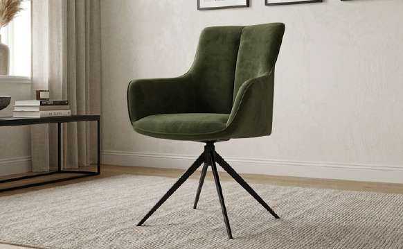 Anya Fabric Dining Chair - additional view