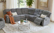 Benson Fabric Sofa Grey Sectional
