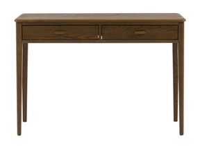 Camden 2 drawer console table in walnut