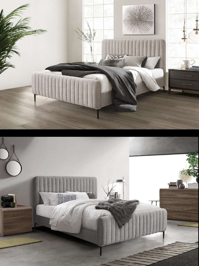Clarissa Bed Frame Grey 5FT