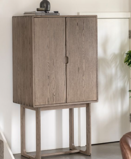 Craft cocktail cabinet in Smoked – view 2
