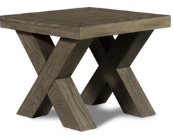 X Range - Lamp Table - Oak/ Dark Oak