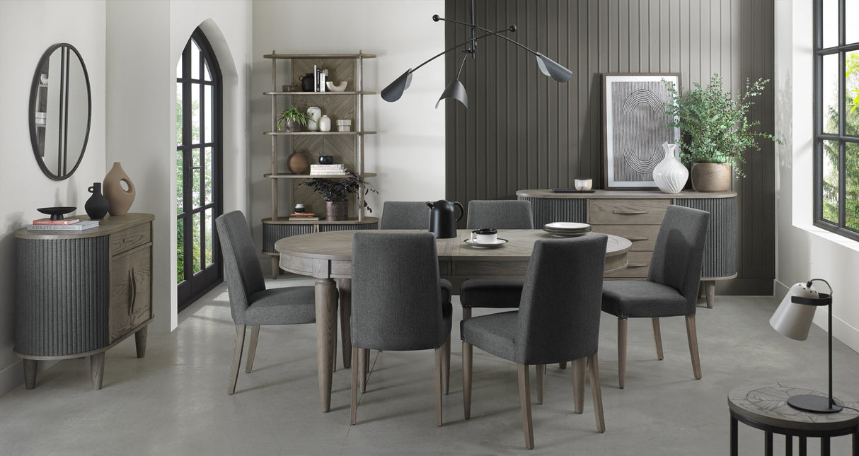Marilyn Silver Grey Upolstered Chair (Set of 2)
