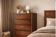 Dubai tall chest of drawers walnut Northern Ireland furniture store ni
