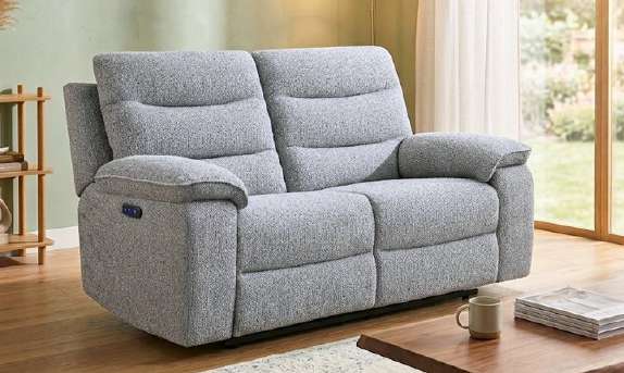 Girona Fabric Recliner Sofa - additional view