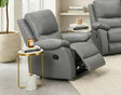 Grayson Leather Sofa Brown Sectional