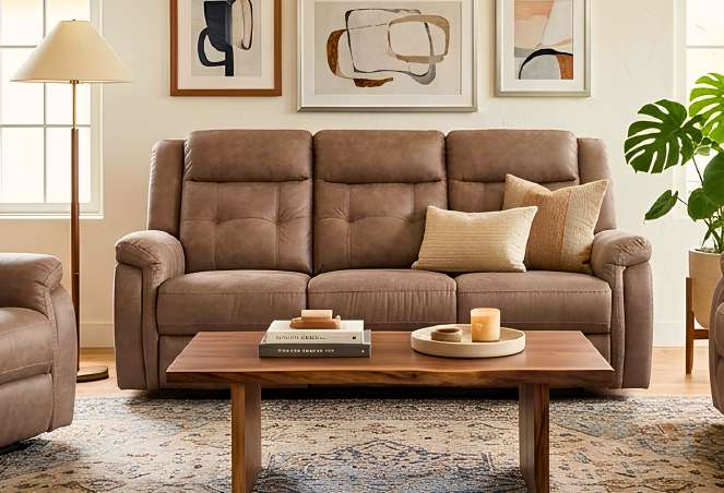Hayden Manual Recliner Sofa