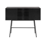 Holsen 2 door sideboard in black – view 2