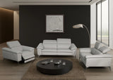 Iris Italian Leather Sofa Suite