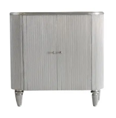Jeeves drinks cabinet in silver