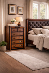 Paris chest of drawers solid rubberwood Northern Ireland furniture store ni