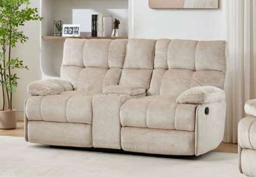 Rowan Fabric Recliner Sofa - additional view