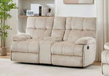 Rowan Fabric Recliner Sofa - additional view