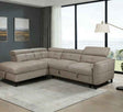 Samantha Corner Sofa Brown