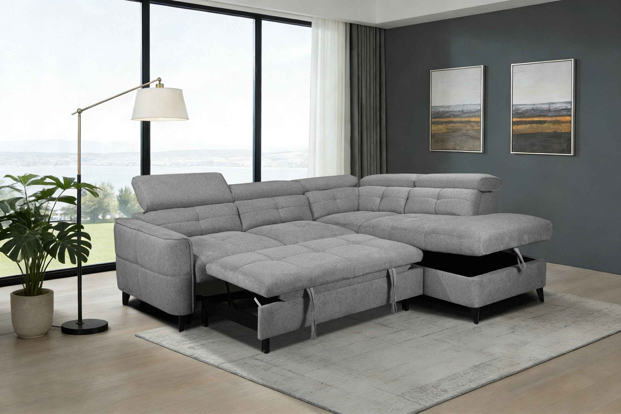 Samantha Corner Sofa grey