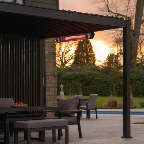 Nova Zesti Electric Patio Heater For Pergola