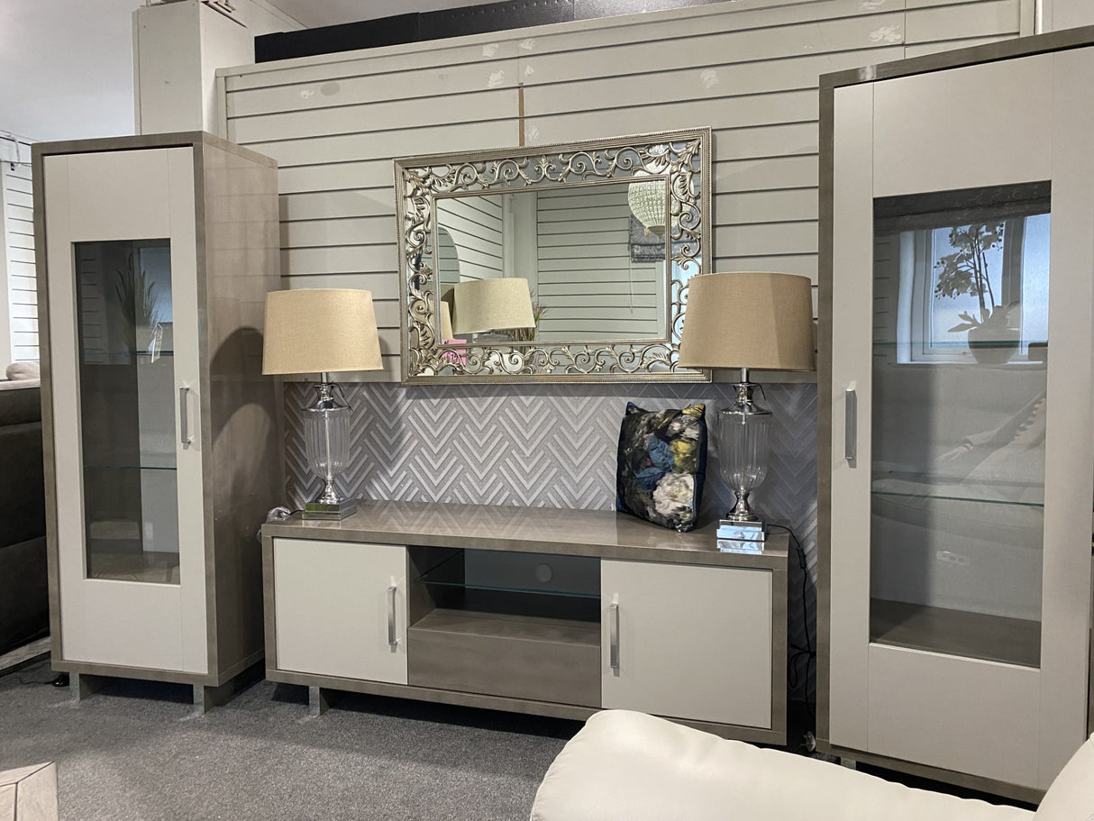 Milan 1 Door Display Cabinet