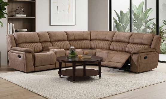 Washington Manual & Electric Recliner Sofa - additional view