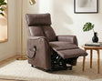Zayn Recliner Chair Brown