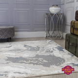 Casino Rug - Blue Marble