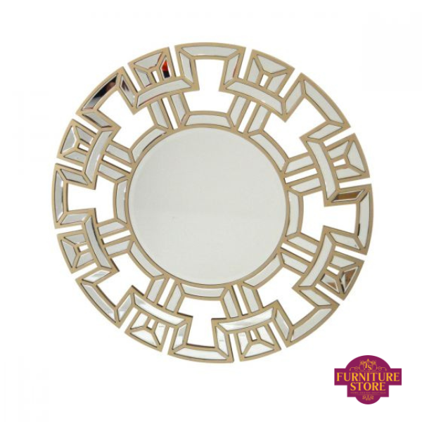Art Deco Mirror - Champagne Design, beautiful to pair with the frenso range