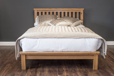 Manhattan - Bed - 72" (6ft) - Oak Only - Furniture Store NI