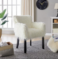 Faux Sheepskin Tub Chair - Furniture Store NI