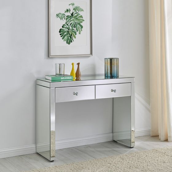 Hollywood Console Table -Glass - Furniture Store NI