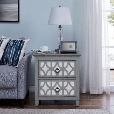 Russell 2 Drawer Side Table - Furniture Store NI