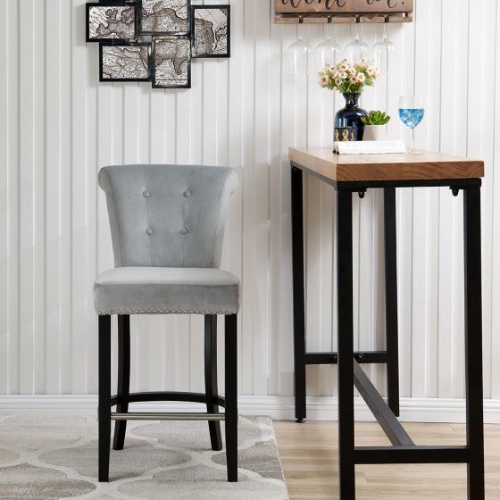 Silver breakfast bar stools hotsell