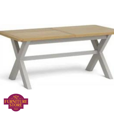 Guilford Cross Large Ext. Table - Furniture Store NI