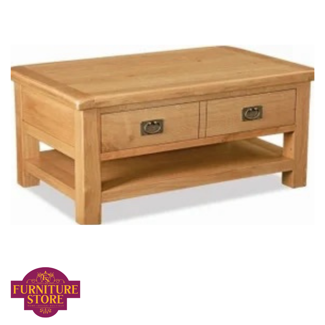 Salisbury Occasional Large Coffee Table With Drawer - Furniture Store NI
