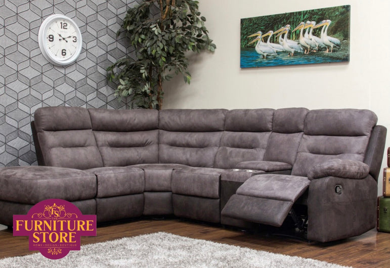 Dillon Suite Grey Charcoal Modular Sofa Furniture Store NI